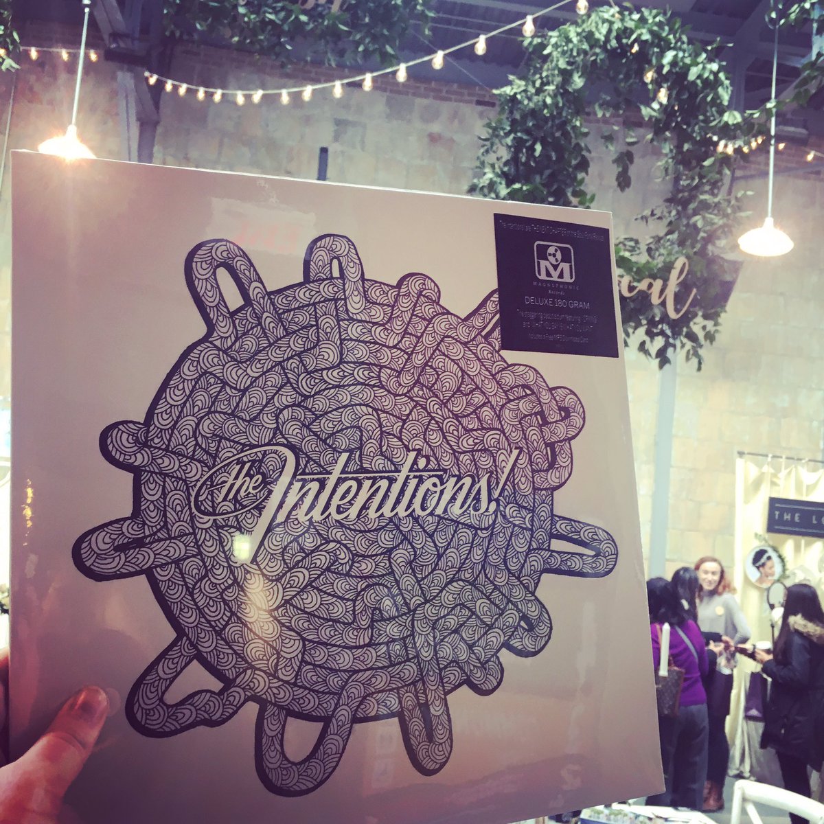 at the @theweddingco Market? come hang out at our booth. You may just find yourself with one of these babies. #vinyl  #WeddingCo