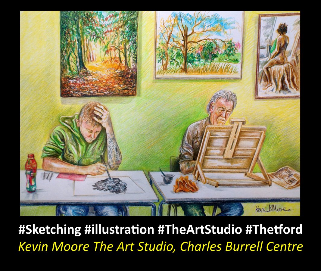 kevart (@kevartstudio) on Twitter photo #Sketching #art #artist #Thetford #TheArtStudio <a href="/CbcCentre/">CharlesBurrellCentre</a> <a href="/mark_snowdon1/">Mark Snowdon</a> <a href="/MarkRobins0n/">Mark Robinson</a> Creating artworks regularly using a range of media 🎨 #Sketching #art #artist #Thetford #TheArtStudio <a href="/CbcCentre/">CharlesBurrellCentre</a> <a href="/mark_snowdon1/">Mark Snowdon</a> <a href="/MarkRobins0n/">Mark Robinson</a> Creating artworks regularly using a range of media 🎨