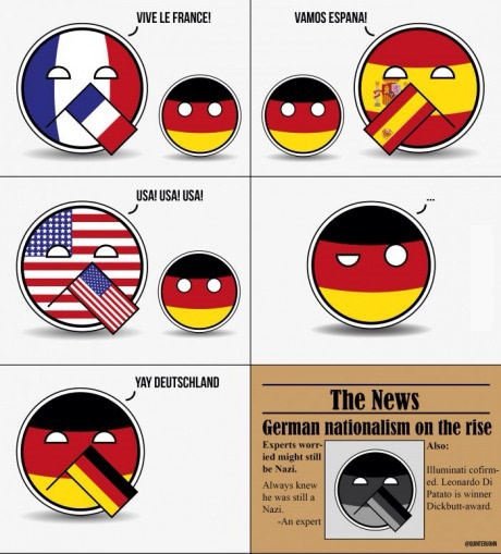 BestGAG's tweet photo. The moment they start to be proud of their country... https://t.co/JhXe14zfcF