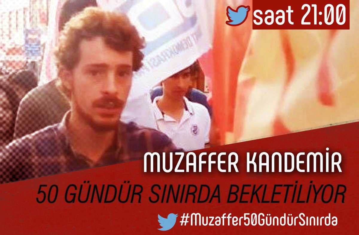 #Muzaffer50GündürSınırda
Türkiye'yi ve Dünya'yı kana bulayan IŞİD'le savaştığı için bekletiliyor