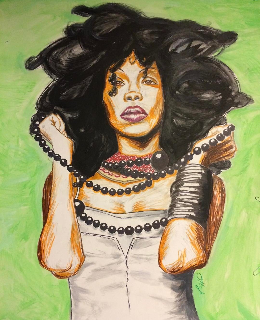 Happy Birthday to the incomparable Erykah Badu!

(Art via ( 