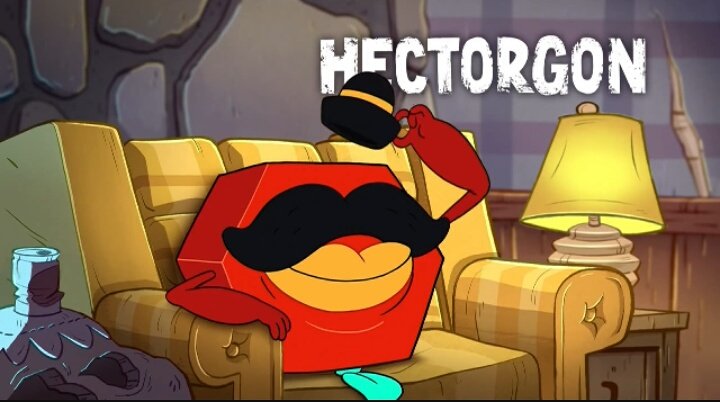디즈니 코리아에서 번안하여 최근 끝을 맺은 <괴짜가족 괴담일기> (Gravity Falls) 오프닝의 일부분입니다. 육각형 모양일 뿐인 캐릭터가 '아몰랑'으로...