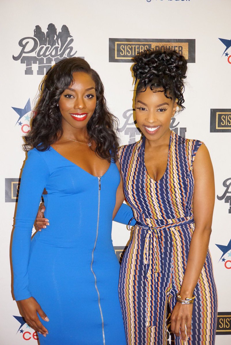 Two powerhouse @ChanelKissa @VivaLaKoi at the #SisInPower event in Orlando.