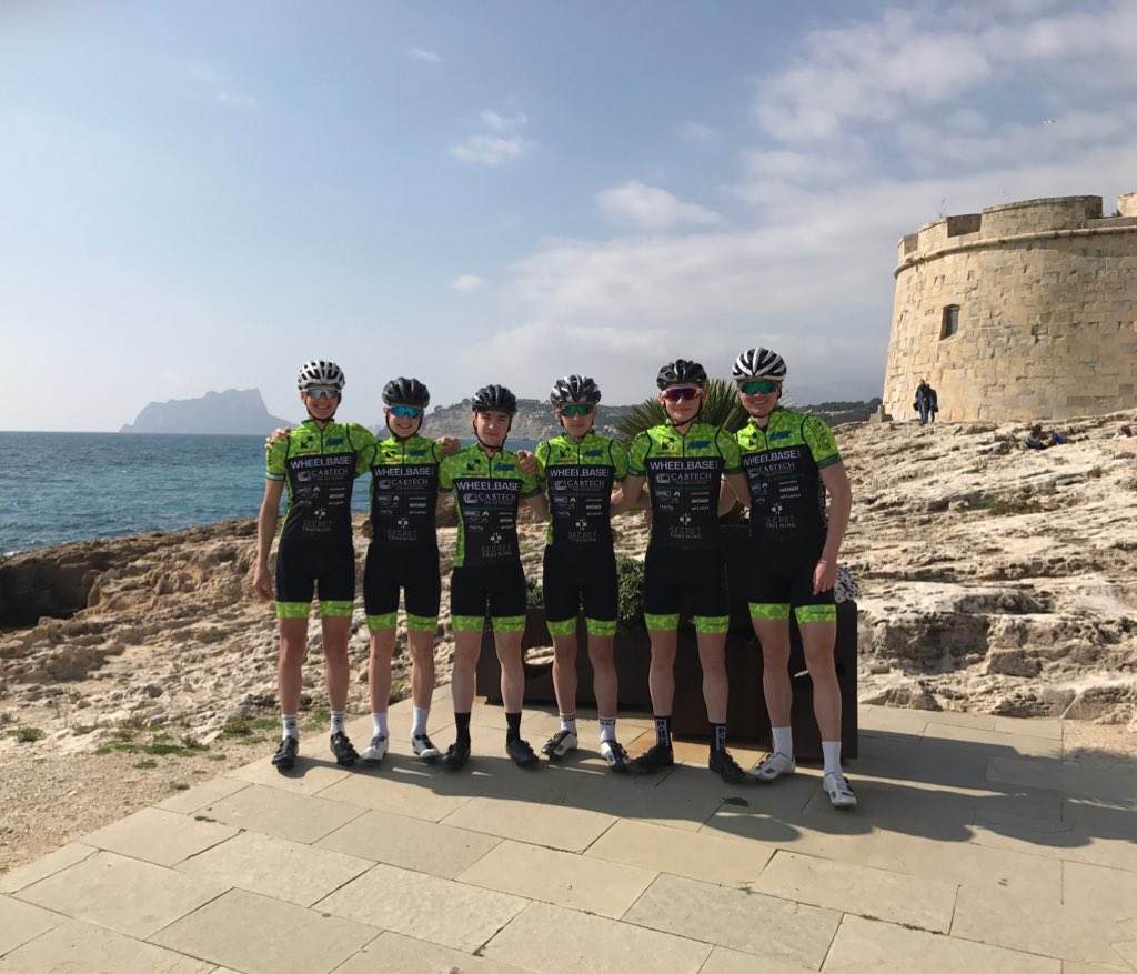WheelbaseJDT's tweet photo. Calpe training camp done. A solid weeks training in for the lads. We're looking forward to the first races of the season. #wheelbasecabtech https://t.co/lKU10ilipz