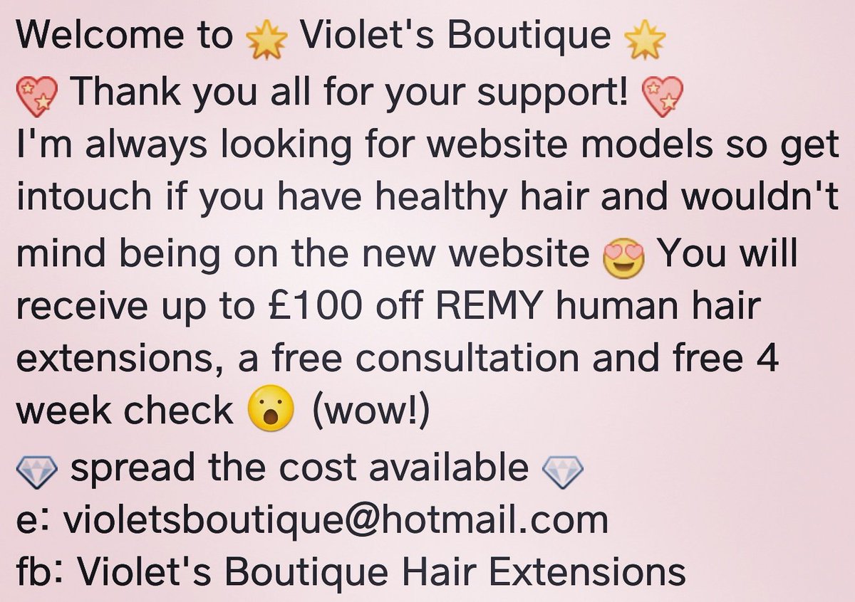 VBextensions's tweet image. Intetested in getting money off Remy Human Hair Extensions and being a website model? Get intouch 😙💖