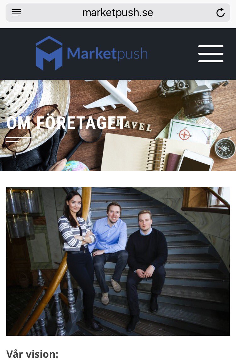 MarketpushSE's tweet photo. Vi har uppdaterat vår hemsida https://t.co/VM6ldB7Md4 med info Om företaget. In och läs! #marketpush #bringsvaluetoads #gratis #tävlingar https://t.co/5VAFjTo3kG