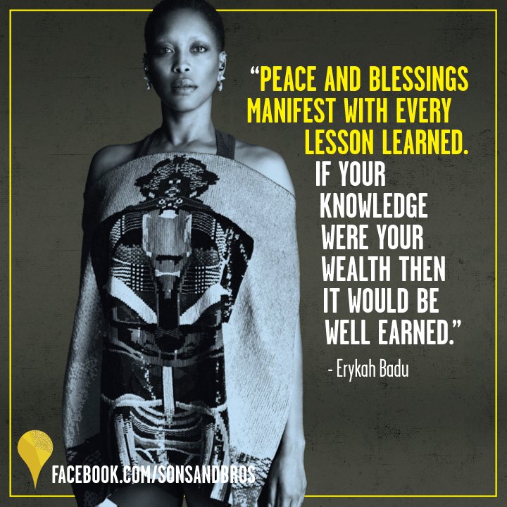 Join us in wishing Erykah Badu ( a happy happy birthday. Fun Fact: Ms. Badu is a practicing doula. 