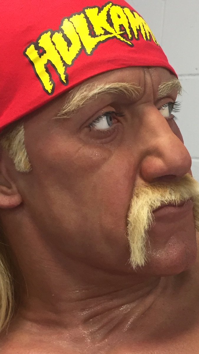 84 Hogan spot on,even the sweat in the pharmacital silicone is perfect brother HH https://t.co/e32ukU7rP0