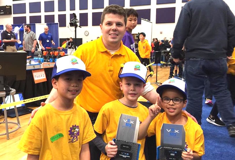 NDPMA's tweet photo. Notre Dame third graders win state championship! https://t.co/HKGnYl9Jpu #omgrobots #Congratulations! Proud! https://t.co/EJxlKrElWN
