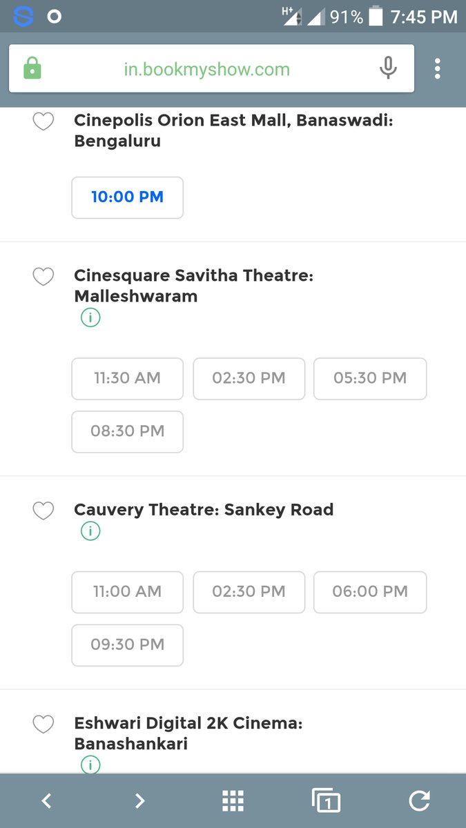 kiccha_karthi's tweet photo. What happing in #Bangalore night shows ticket are sold out in all theater &amp; maltiplex @KicchaSudeep #HebbuliCraze https://t.co/nmTac2npX3