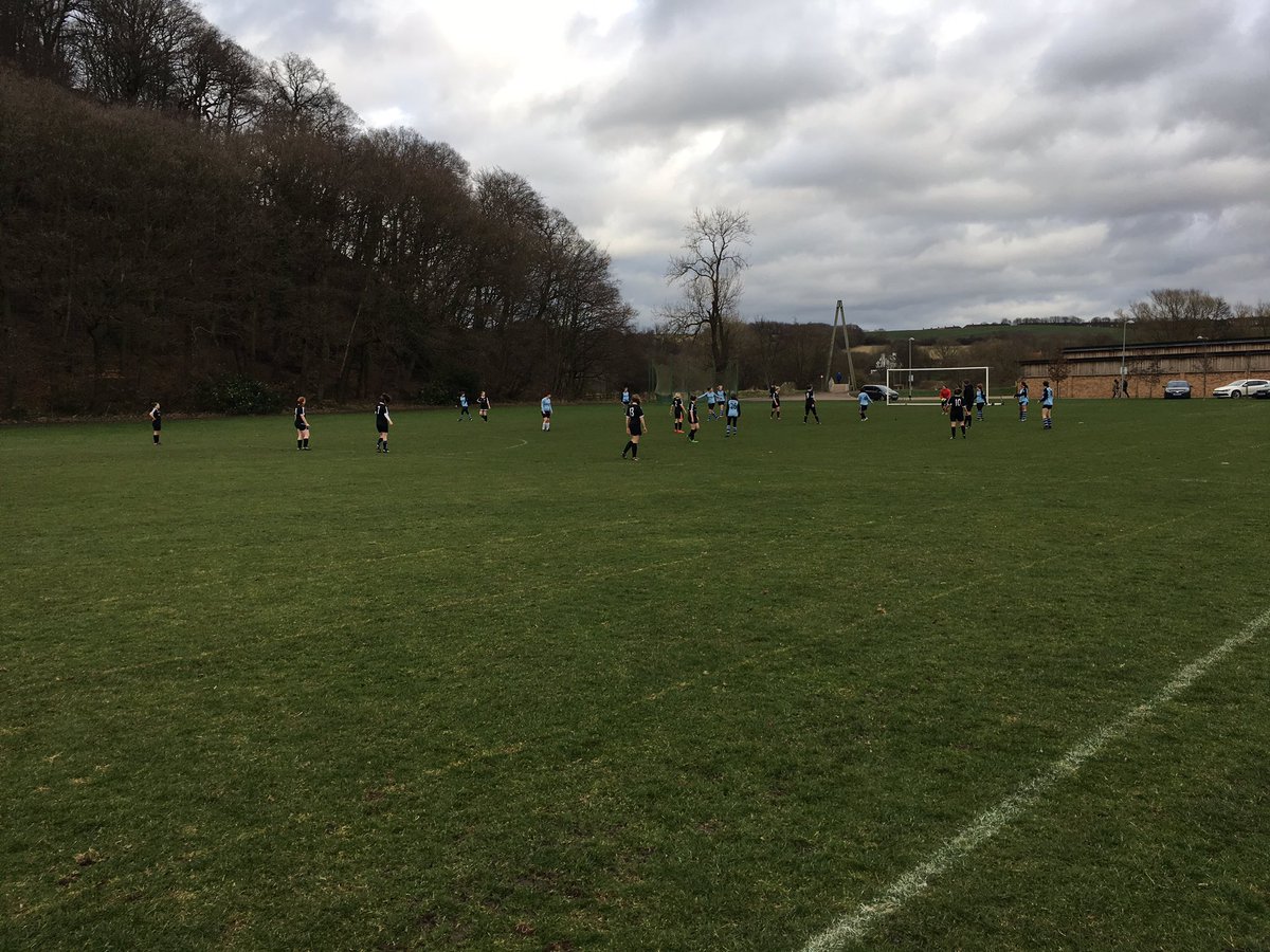 JButlerWFC's tweet photo. Game is under way in very windy conditions against @TeamHildBede! Come on girls ⚽️👊🏻 https://t.co/PQkzgoJCIy