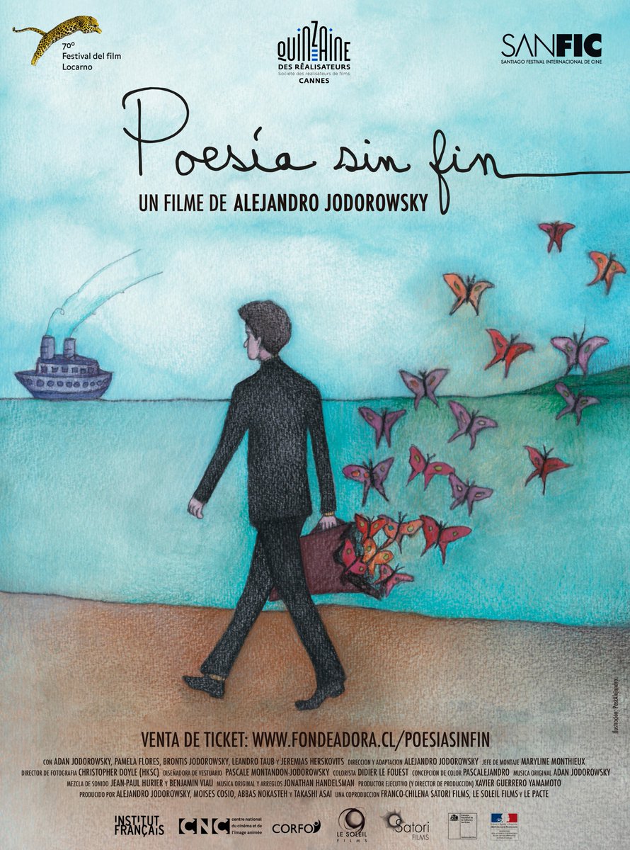 _PoesiaSinFin's tweet photo. Hoy a las 19:00 en .@CineArtecon de #Constitucion #PoesiaSinFin de .@alejodorowsky https://t.co/hIfejaj8oK