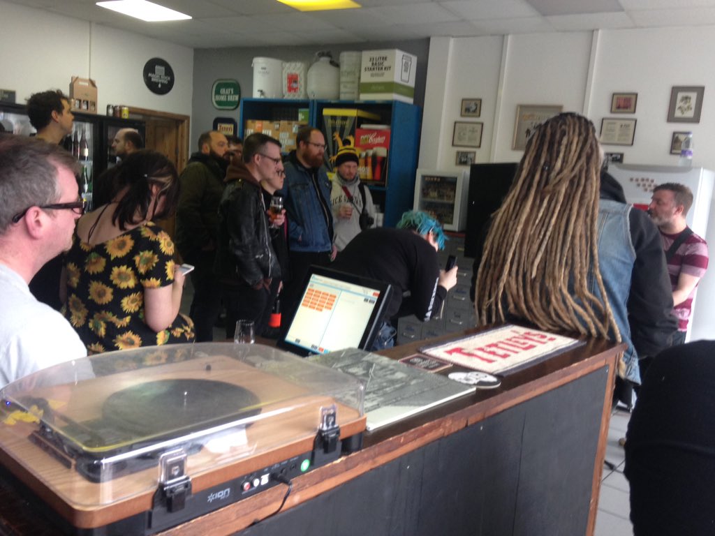 Great crowd for <a href="/FestSouth/">South East Fest</a> in the shop today!