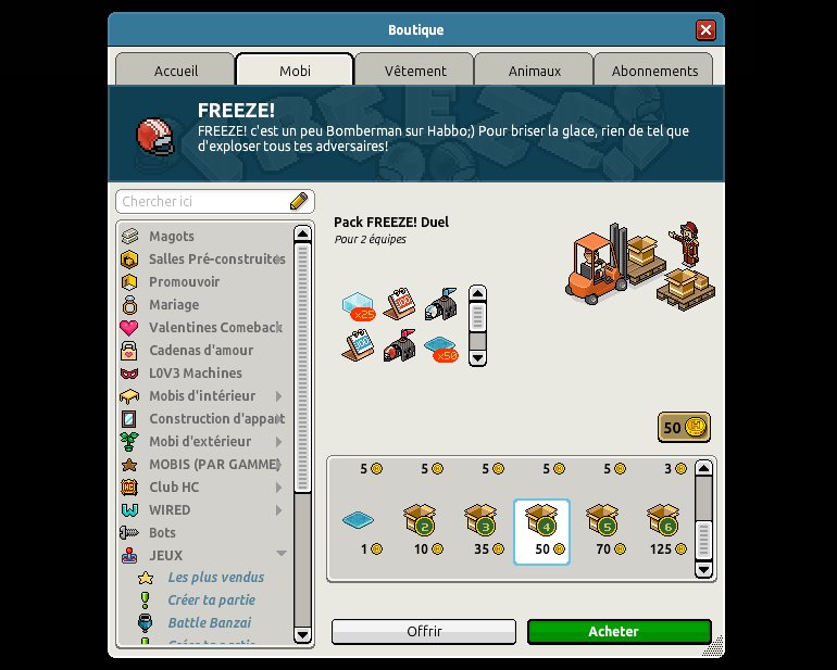 le_wineo's tweet photo. RT + FOLLOW pour remporter ce Pack de Freeze sur @HabboFR ! TAS le 29 mars. https://t.co/kH6dzApXzv