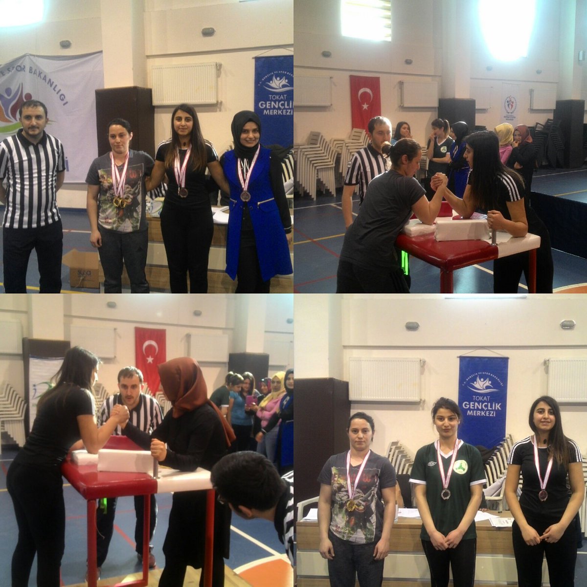 Kadınlar kategorisi müsabakalrı ve ödülleri.