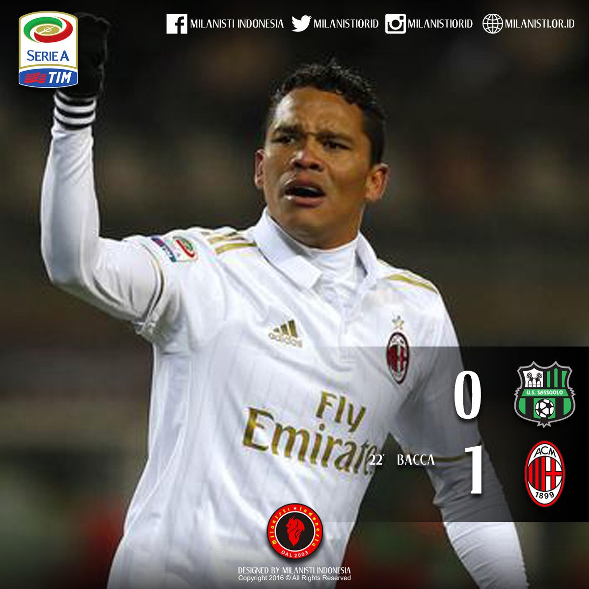 MilanistiOrId's tweet photo. 60' Sassuolo 0-1 Milan #ForzaMilan https://t.co/EvUV78y4TA