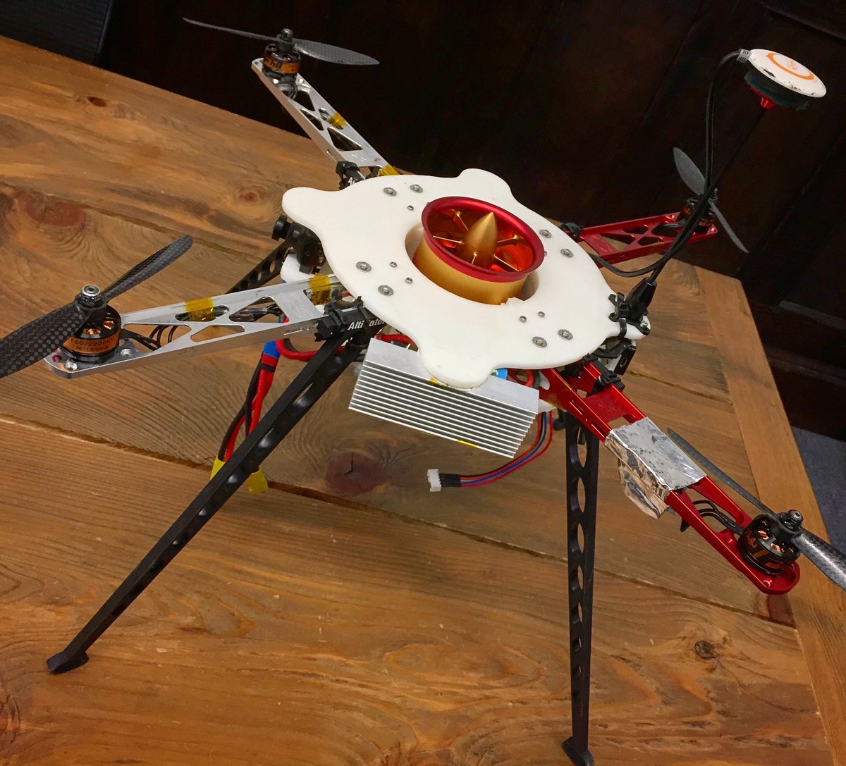 TOGOMedia's tweet photo. #iwannaprint @Polymaker_3D @joeltelling & @makersmuse
Original X3b turbine UAV printed on a #OriginalPrusai3MK2 with #PolyMaxPLA. https://t.co/LSaIRHOe7z