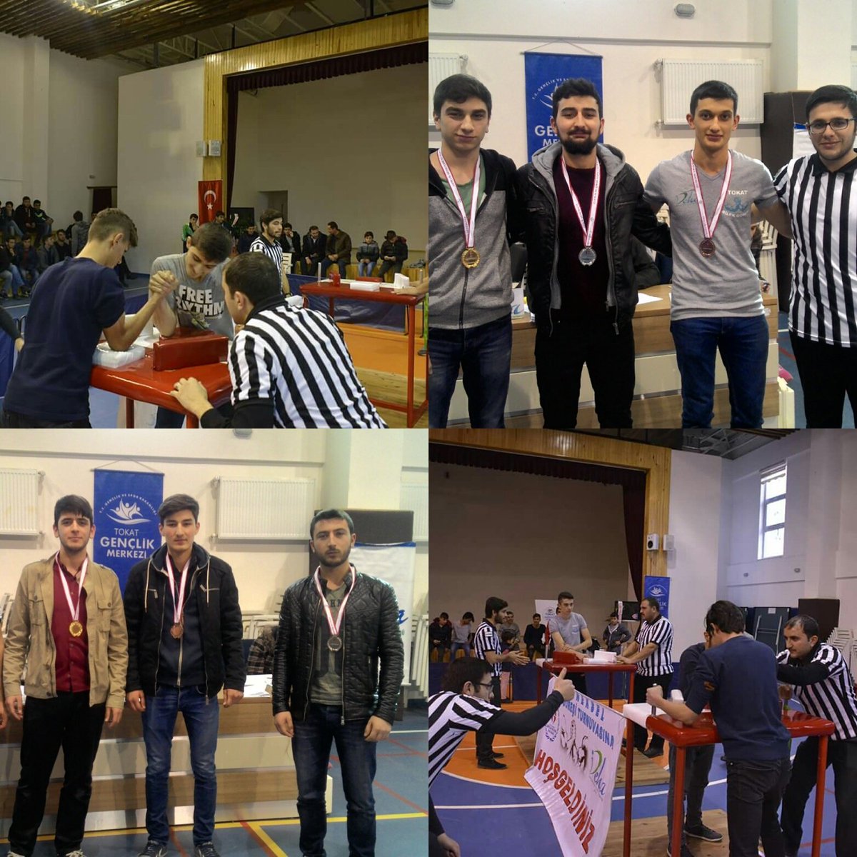 Erkekler kategorisi müsabakaları ve ödülleri.