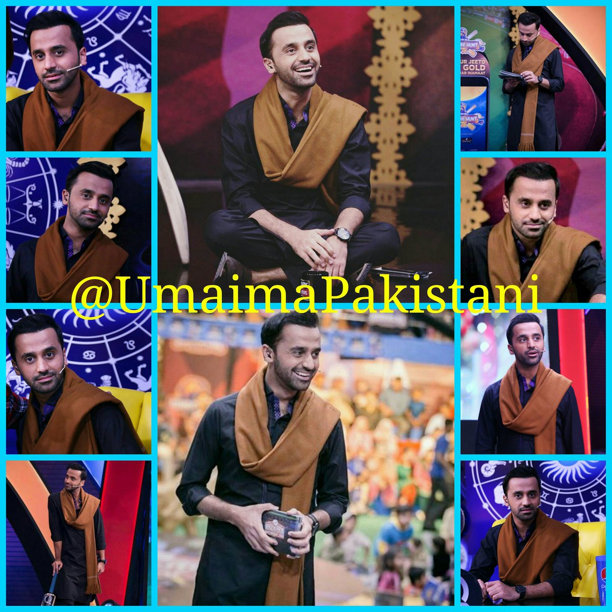 UmaimaPakistani's tweet photo. @WaseemBadami  bhai in #QHLPJ 
Day:13
Looking Hansome and Decent as well.
#Style_King https://t.co/bFIidSCkGQ