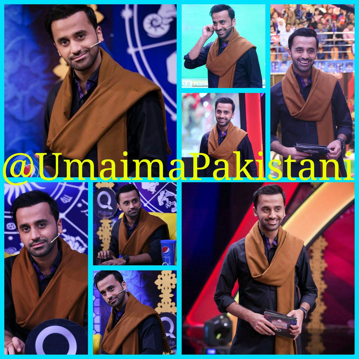 UmaimaPakistani's tweet photo. @WaseemBadami  bhai in #QHLPJ 
Day:13
Looking Hansome and Decent as well.
#Style_King https://t.co/bFIidSCkGQ