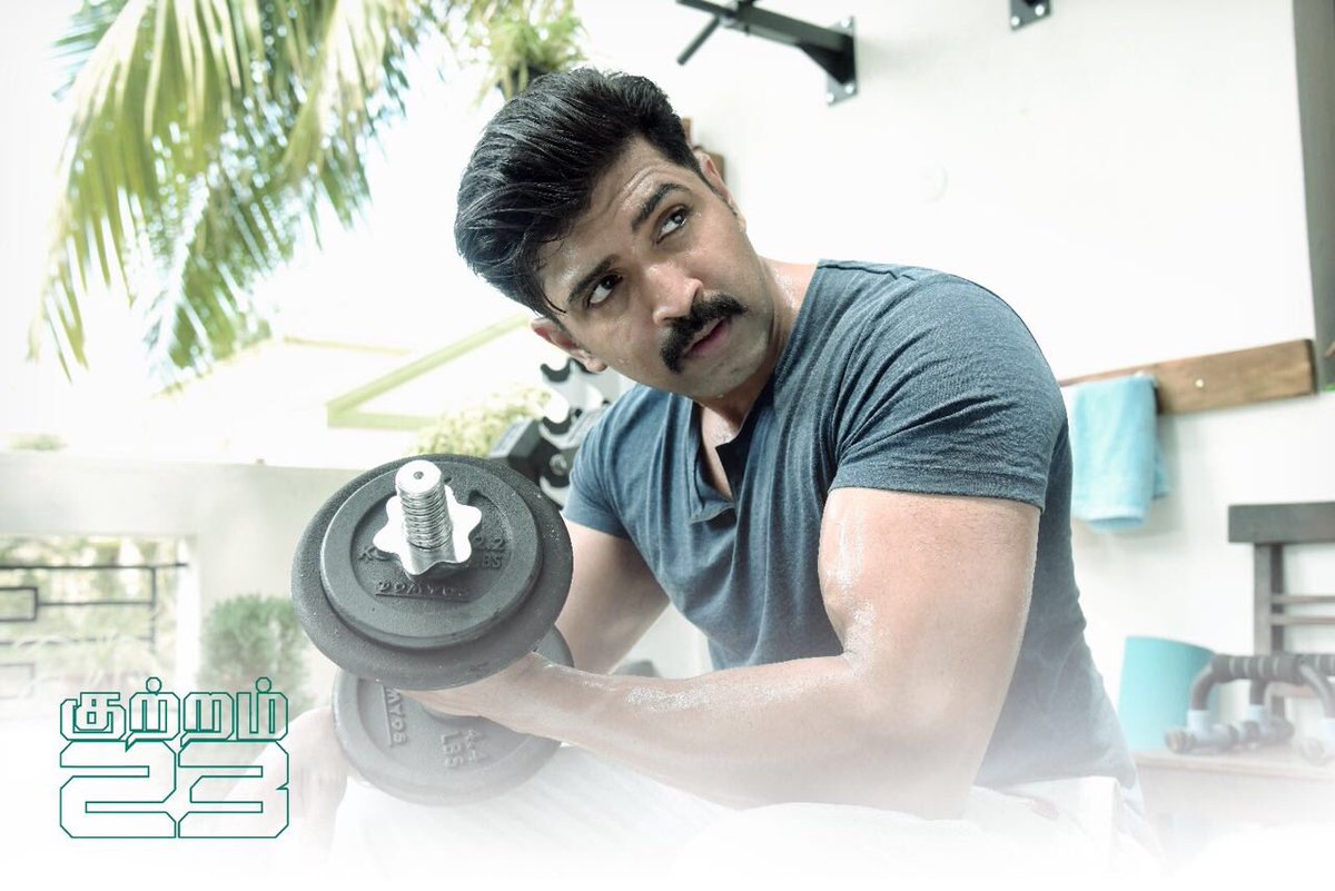 dirarivazhagan's tweet image. #Kuttram23 - This Still not only just a Movie Still but he used 2 do d same before every #ActionSequence 2 make himself Fit &amp;amp; Energetic 👍🏻😊
