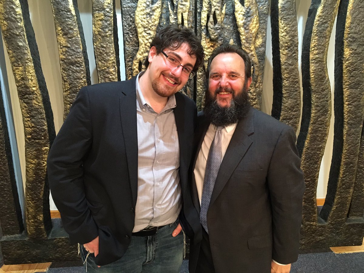 TLVBibleSociety's tweet photo. .@JoeEGreenberg &amp; Rabbi Bruce Tucker at Beth Judah in Ormond Beach, FL! #tlvbible https://t.co/NcdXzQ0g3G