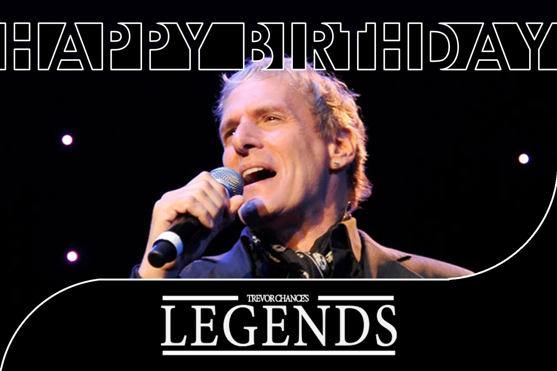 Happy Birthday, Michael Bolton! The master of the Power Ballad turns 64 today... 