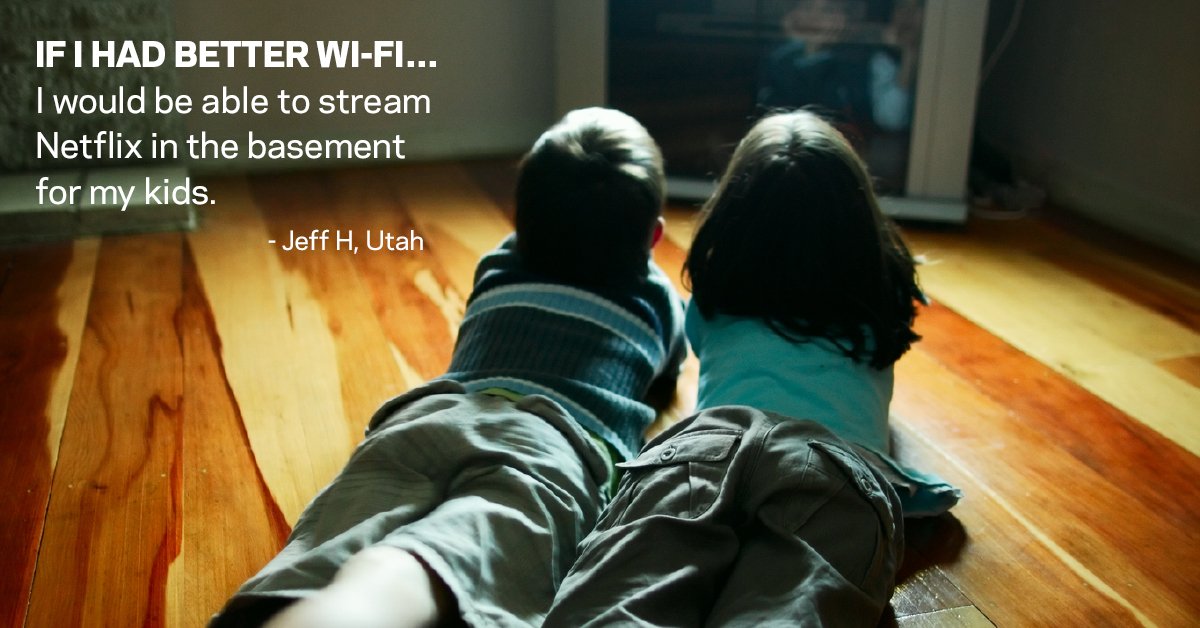 Linksys's tweet image. Say farewell to video freezes. From the basement to the backyard, Velop blankets homes of every size with powerful, seamless Wi-Fi.