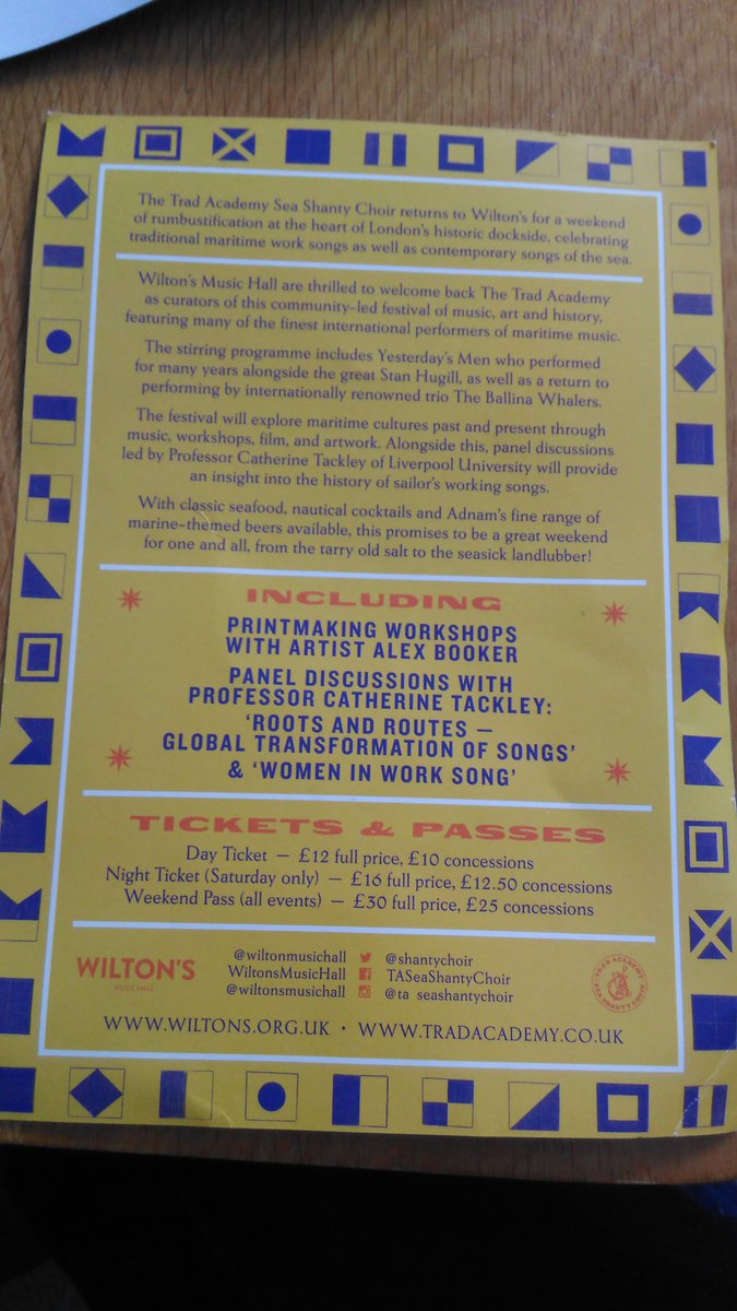 It has been a really fabulous weekend at Wilton's. Honored to have been part of it.