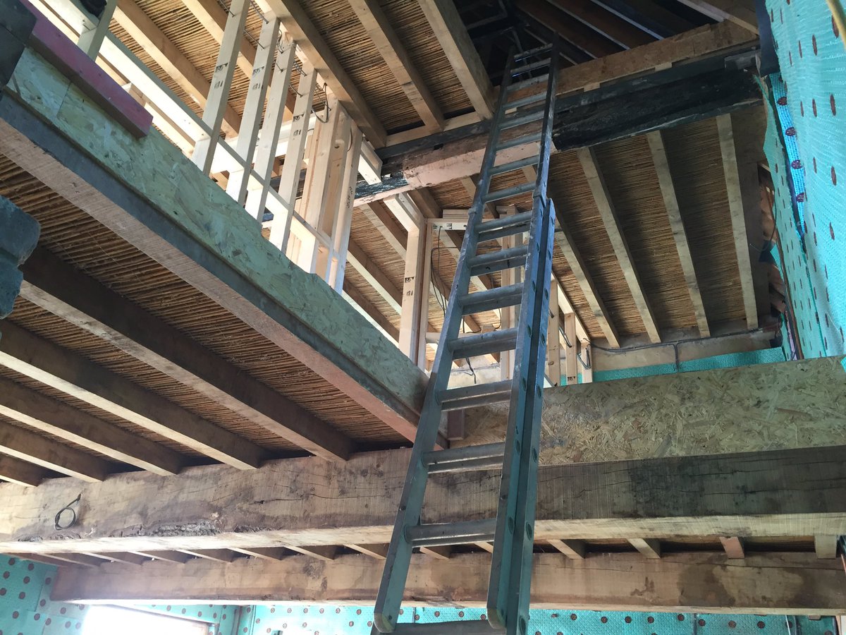 jmconservation's tweet photo. Plaster floors and ceilings reinstated onto reed. https://t.co/tLKFngiQaX