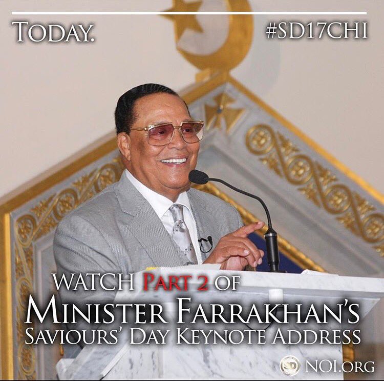 BrotherMaajid's tweet photo. This a man that has never wavered in the cause of his people, the Honorable Minister @LouisFarrakhan! ~@_Tairah_ #SD17CHI #Farrakhan https://t.co/8z9H2CYBMh