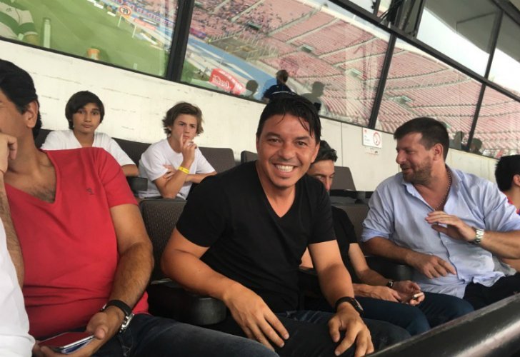 Gallardo está de gira en Chile buscando jugadores para River Plate y le gustó mucho el venezolano Yeferson Soteldo