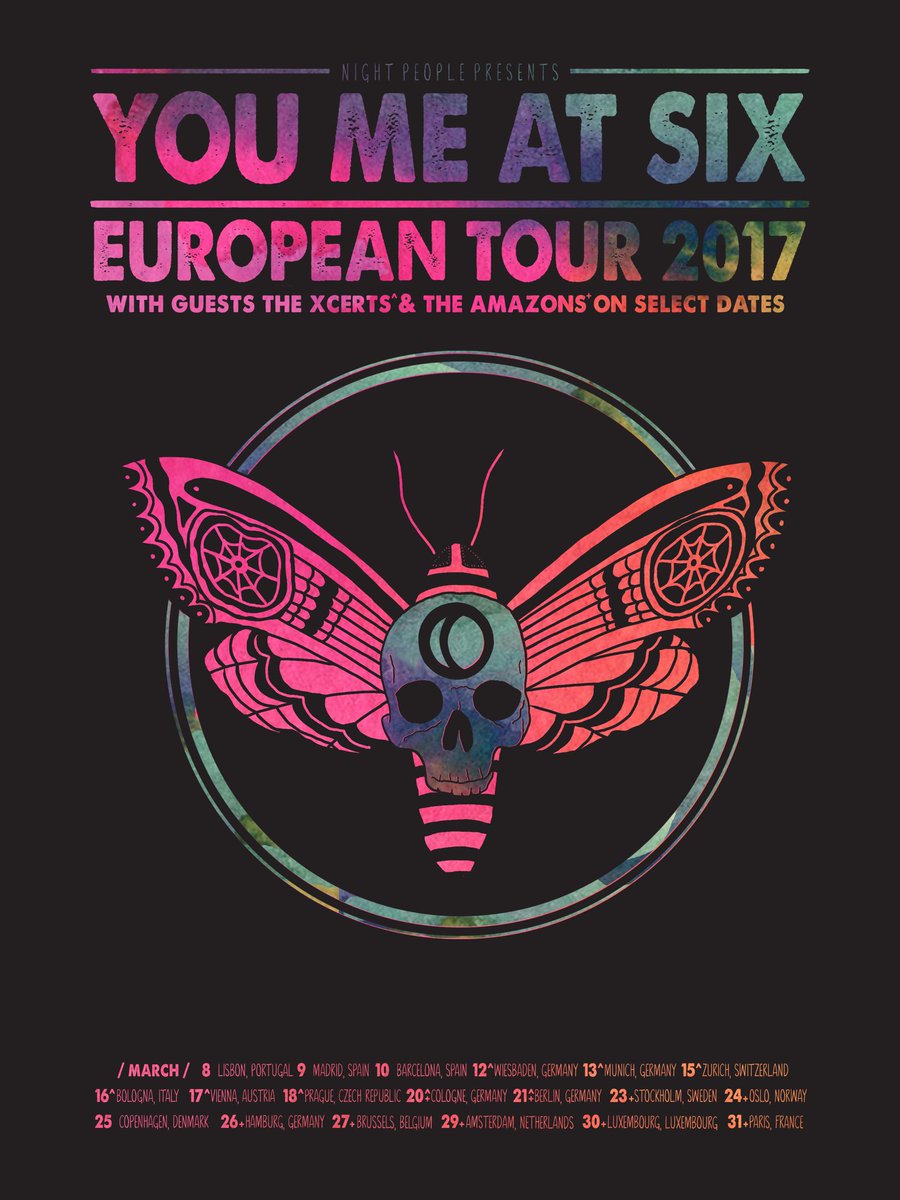 You Me At Six On Twitter European Headline Tour Its - 