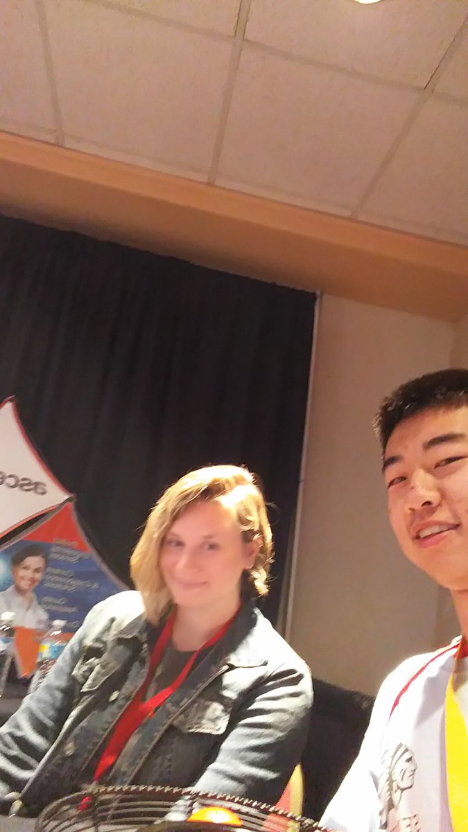COMPUDUCATION's tweet photo. Kevin's dreaming of an #Ascendum internship from #TechOlympics2017 https://t.co/OrOduHR9w5
