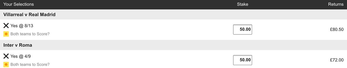 williebwins's tweet photo. PSS #Football #Silver achieves 2nd #paycycle this month! #Villareal v #RealMadrid WON #Inter v #Roma WON...+1 point tonight +7.30 pts total https://t.co/GSCGohIzZW