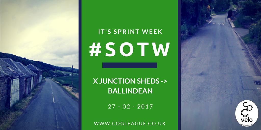 COGVelo's tweet image. This weeks SOTW brings us back to Central Carse with a short and sprinty leg rinser. cogleague.co.uk #SOTW #sprint #cycling