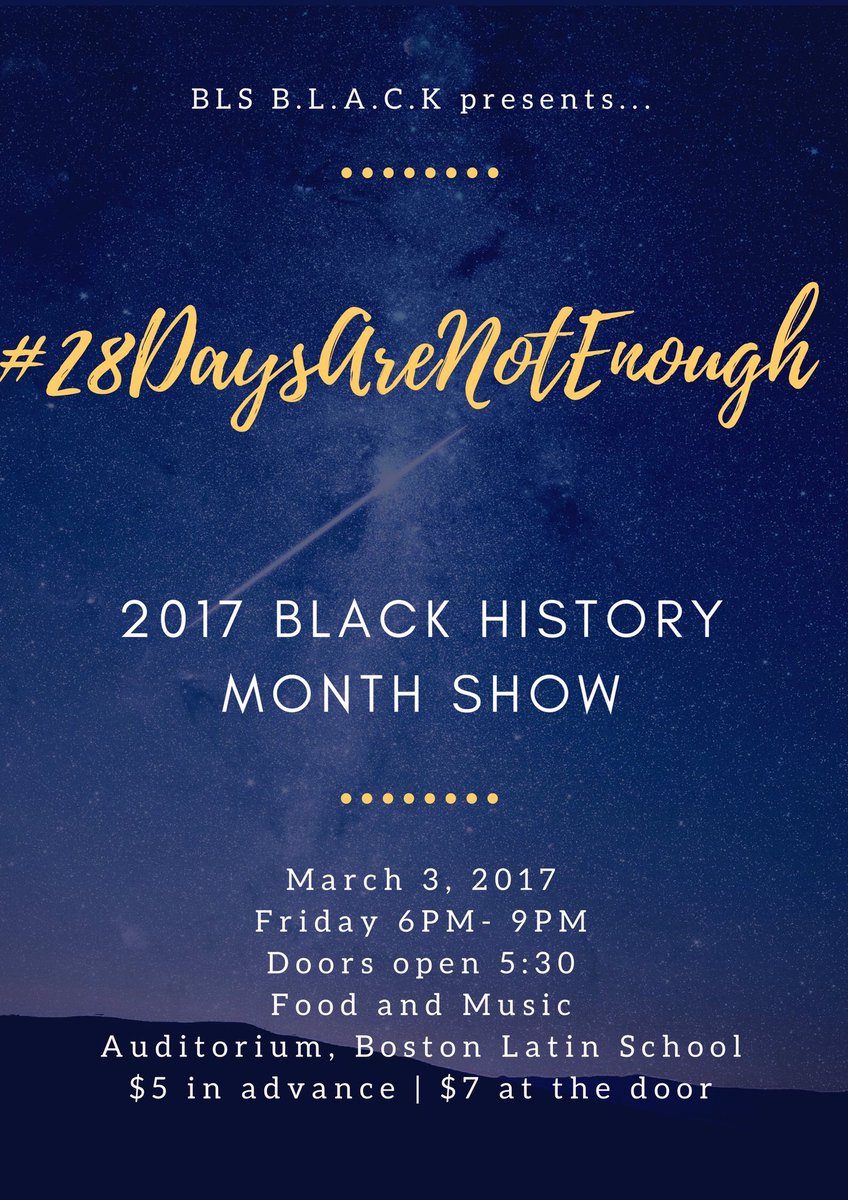 Selling tickets this week so come through