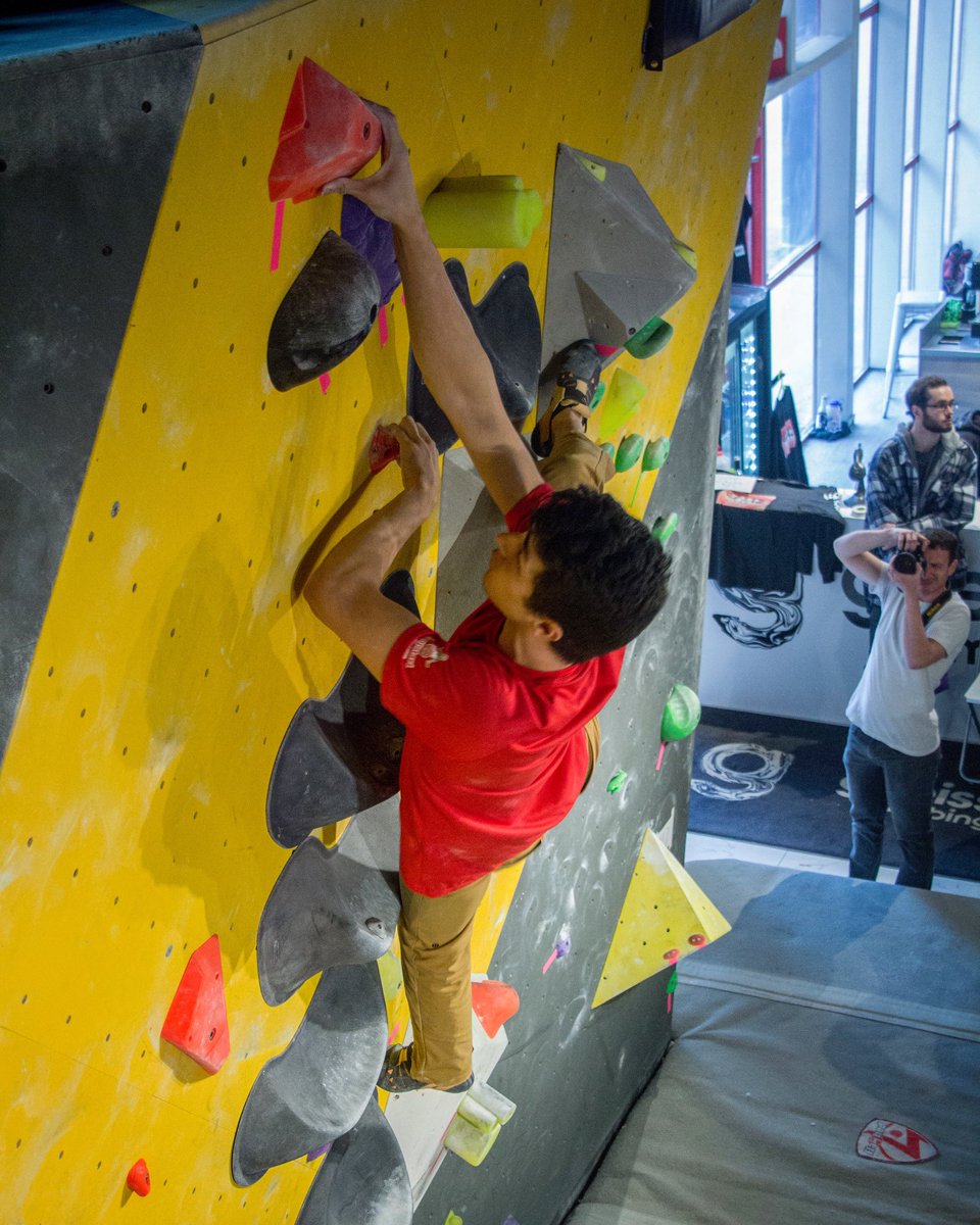 _rylsco's tweet photo. Amazing comp @gneiss_climbing pretty happy with the 6/7 tops and 4 flashes landing a 9th place finish in open. #sportchekathlete #mybetter https://t.co/pgNQHOAqSd