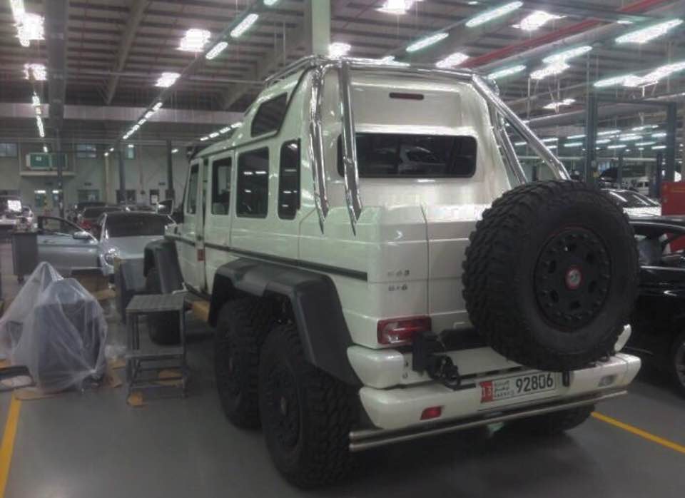 6-колесный #Mercedes в стиле яхты