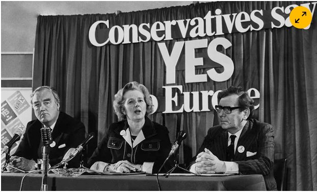KarlDHarrison's tweet photo. Heard that this person was a #conservativehero .  Leaving the single market is a mistake - or at least #thatcher seemed to think so https://t.co/K7F7sxQeoP