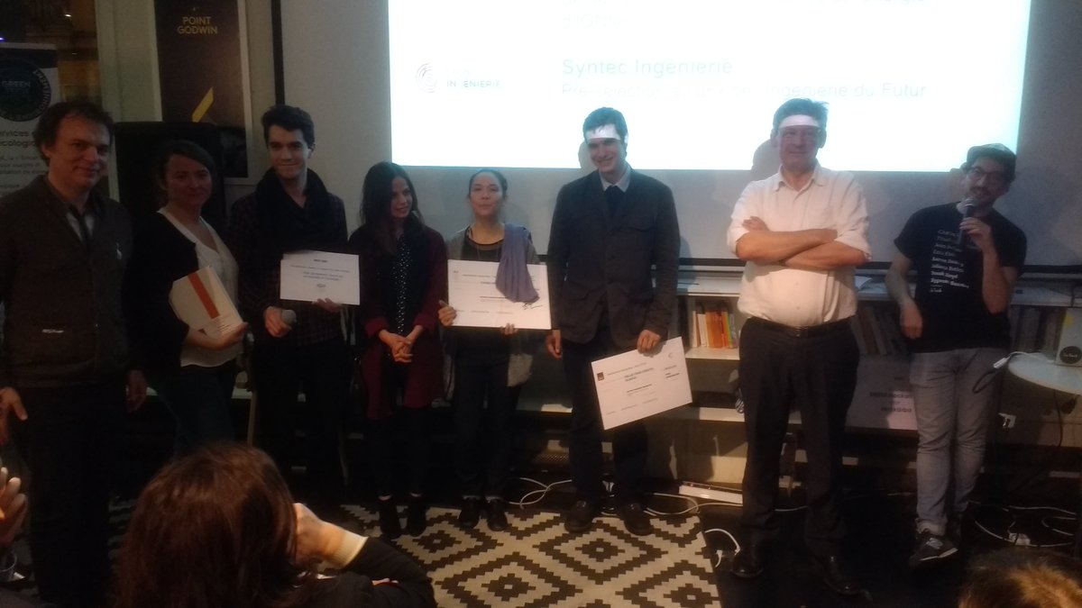 GreentechInno's tweet photo. #hackUrba, coup de coeur IGN pour Tétricité https://t.co/t5KkDu3dGE