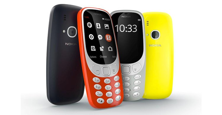 ispazio's tweet photo. L’immenso Nokia 3310 torna in vita in una nuova veste e con tante novità! | MWC17 https://t.co/0KD2Hxk6Km https://t.co/alZ75u8Caw