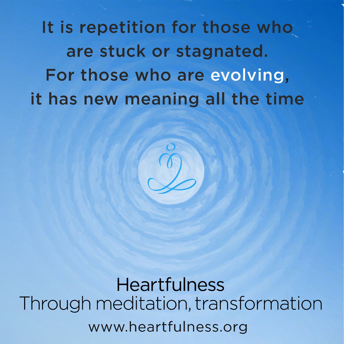 sandeepimr's tweet photo. Keep #meditating, continue #evolving with heartfulness.
#OnlyPresent #globalgoals #yoga https://t.co/2Rs7evgHLK