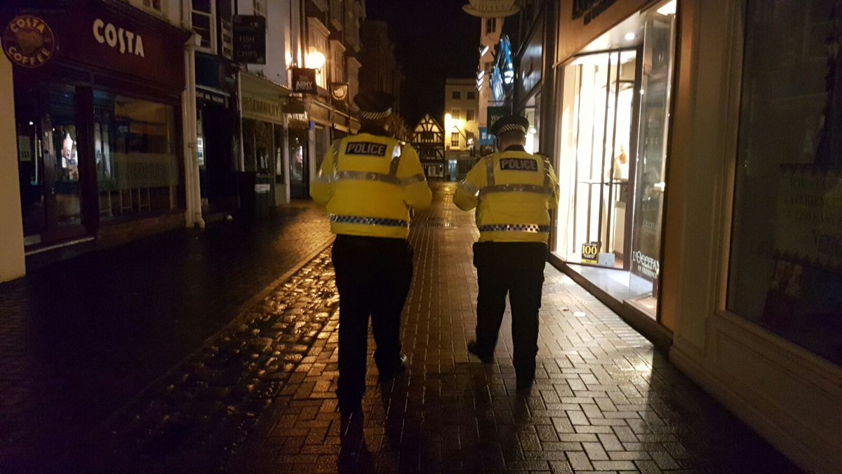 wiltspolicesc's tweet photo. #OpDrogo was a busy one for the Salisbury Specials, vehicle & licensing checks, searches & out on patrol, all in a nights work for a Special https://t.co/FL6p3GlV9w