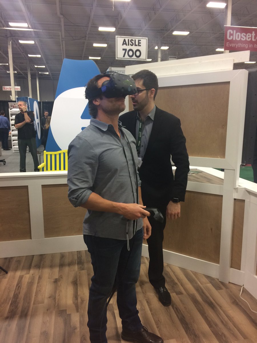 MossBuildDesign's tweet photo. We had such a good time showing @mattblashaw from #HGTV's Yard Crashers #MOSS360 at the @CapitalShows Remodel + Garden Show! https://t.co/rQSGYEkDzY