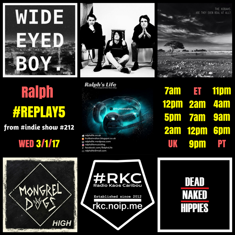 RadioKC's tweet photo. WED on #RKC
7AM⚪12PM⚪5PM⚪2AM UK

Ralph @fruitbatwalton #212 #Replay5

@wide_eyed_boy
@FalseHeads
@thekobahs
@MongrelDogsUk
@DeadNkdHippies https://t.co/0N7jyrUMt6