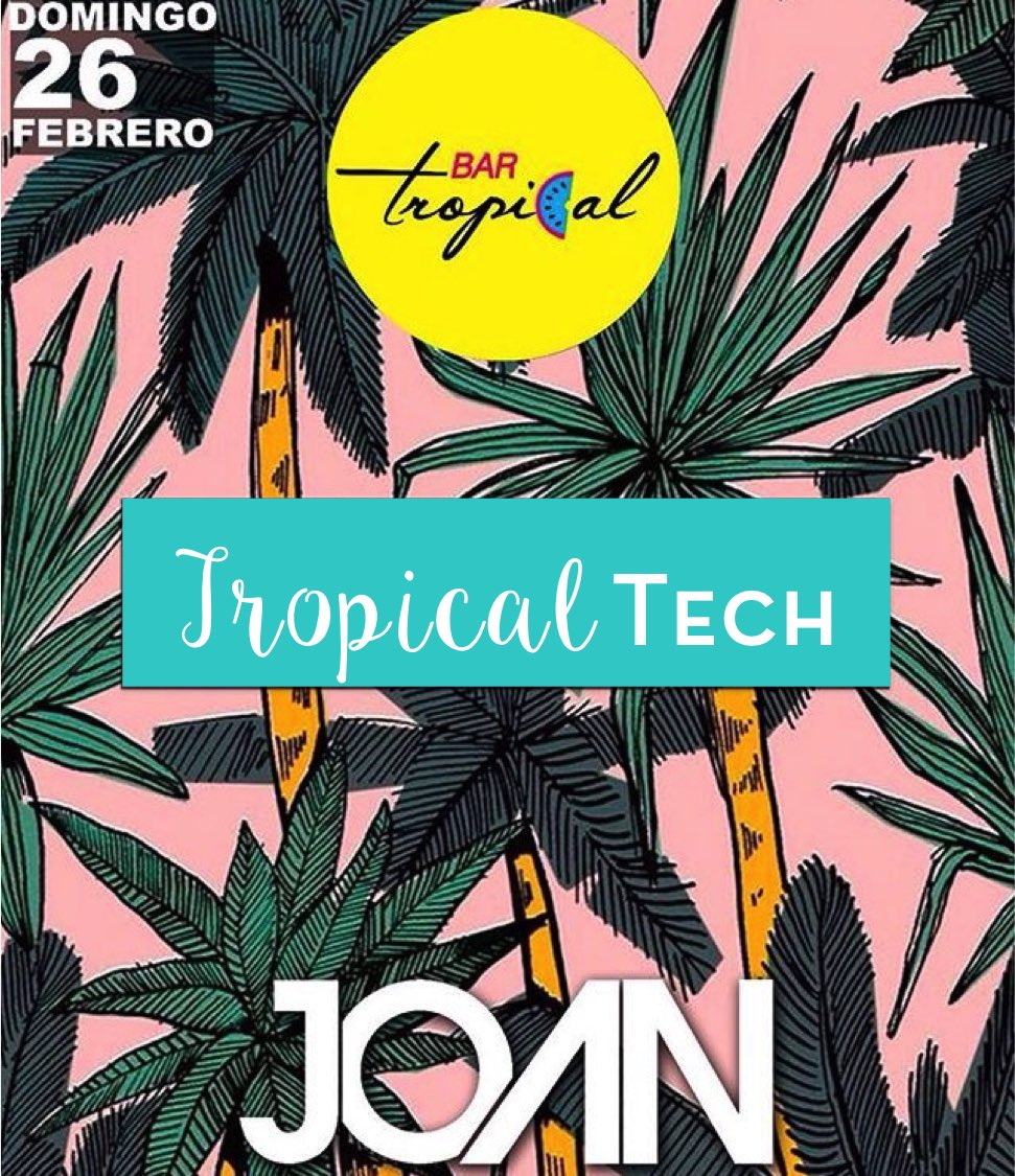 bartropicalvzla's tweet image. Esta noche abrimos porque los #Carnavales siguen!!! Tendremos #TropicalTech con Dj Joan!!!
