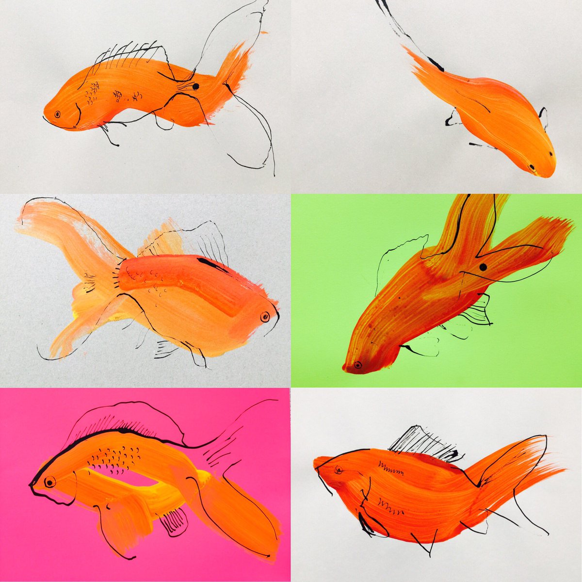 To win a signed painting of "Jaws" like and share my Facebook page here bit.ly/2lU66oq #bigpaintingchallenge