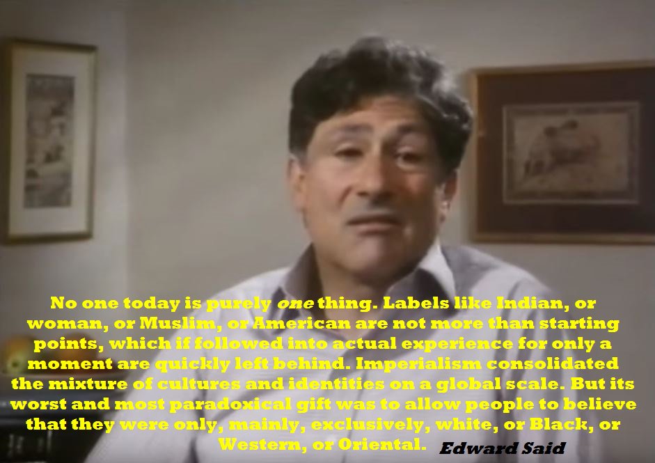 Edward W Said tweet media