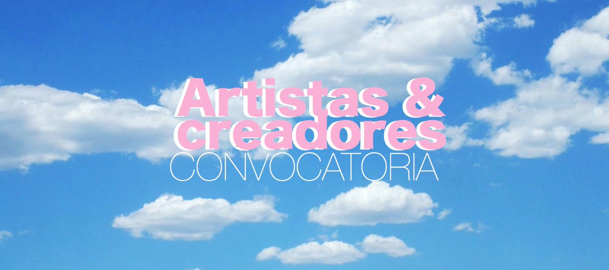 CONVOCATORIA para JÓVENES ARTISTAS <a href="/Flamantes/">Simona Crea</a> #7 VERANO
/ / / HASTA el 31 de MARZO / / / 
p a r t i c i p a r : flamantes.hagocosas.es/7.html